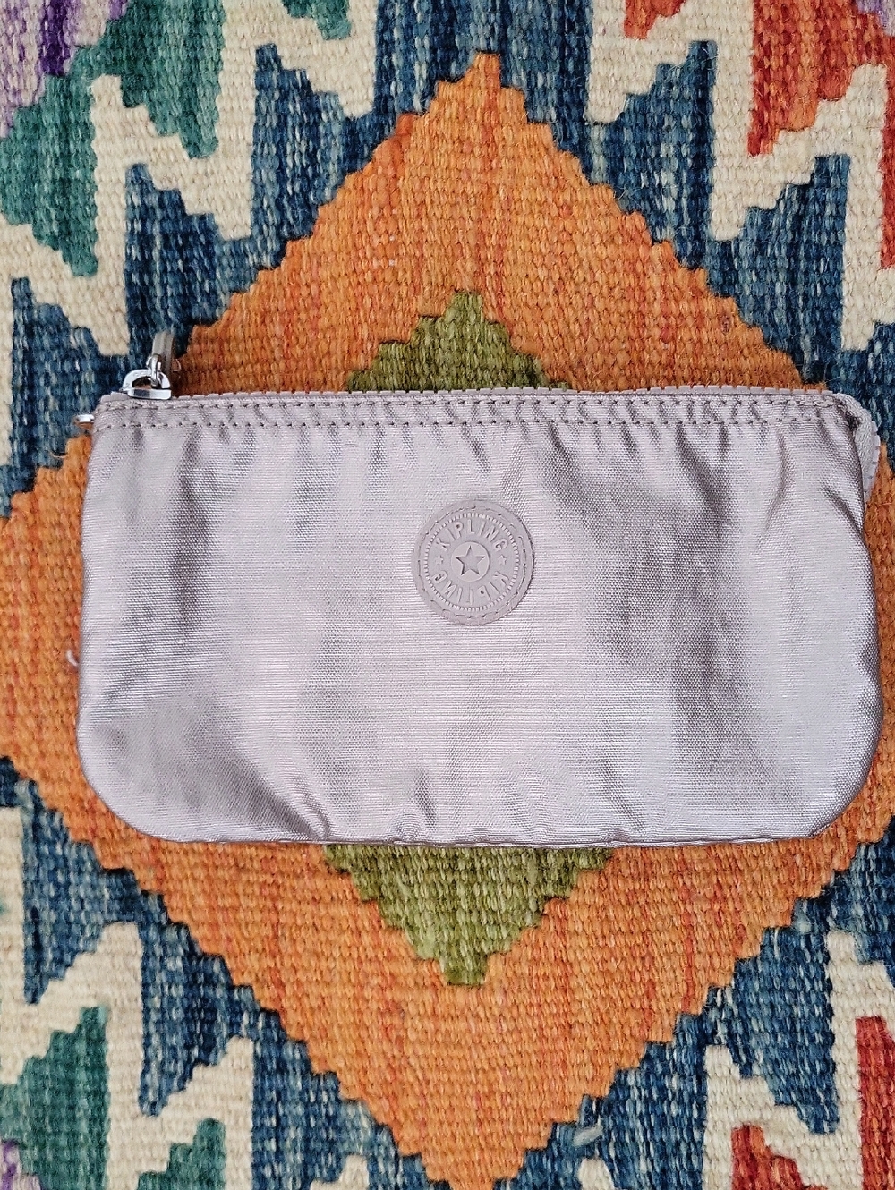 KIPLING Creativity Pouch Cosmetic Case - Cloud Metallic Gold